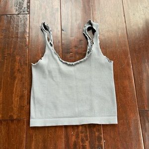 ribbed nikibiki lavender tank